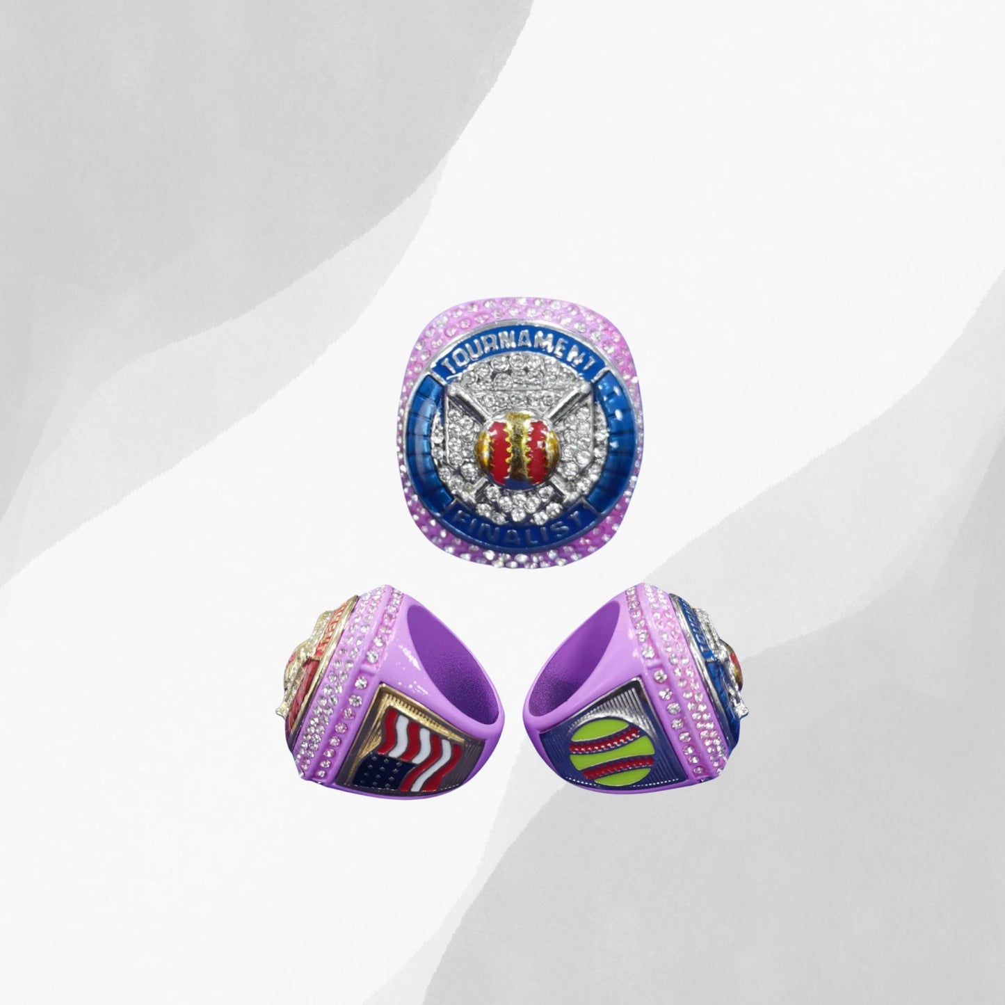 Softball Purple Ring Finalist