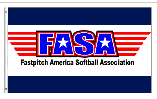 FASA Blue Flag With White Stripe