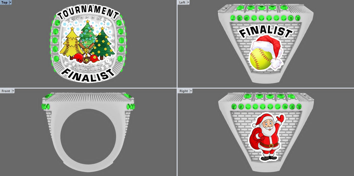 Christmas Finalist Rings-2024 style