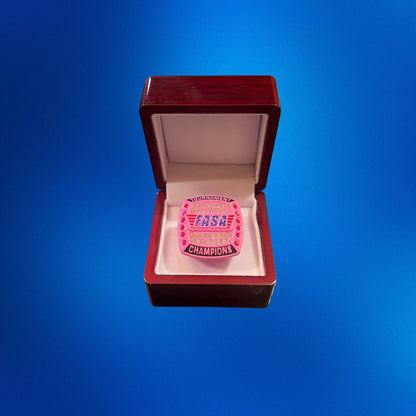 FASA Pink Championship Ring