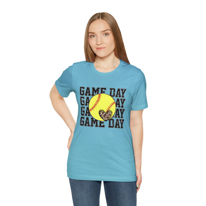 Game Day Softball Short Sleeve Tee