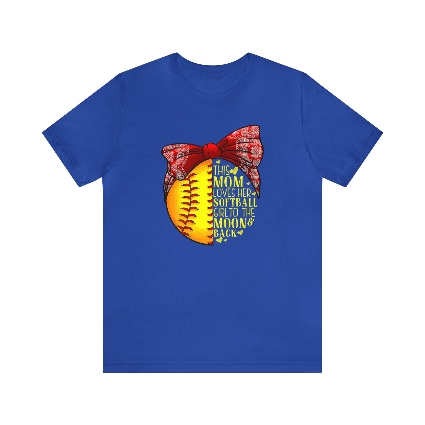 Softball Mom Love Short Sleeve Tee