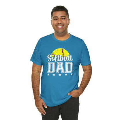 Softball Dad Short Sleeve Tee