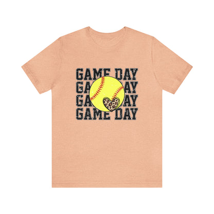 Game Day Softball Short Sleeve Tee