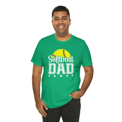 Softball Dad Short Sleeve Tee