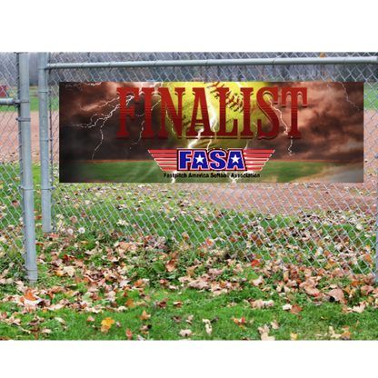 FASA Finalist Banner - 2'x6' vinyl with 6 grommets