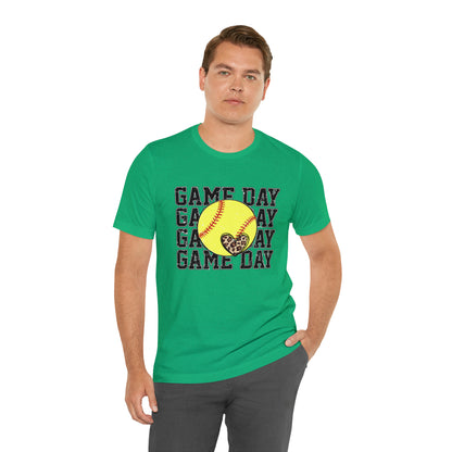 Game Day Softball Short Sleeve Tee