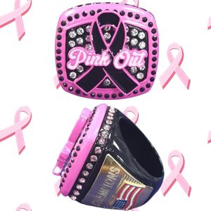 Pink Out Championship Rings