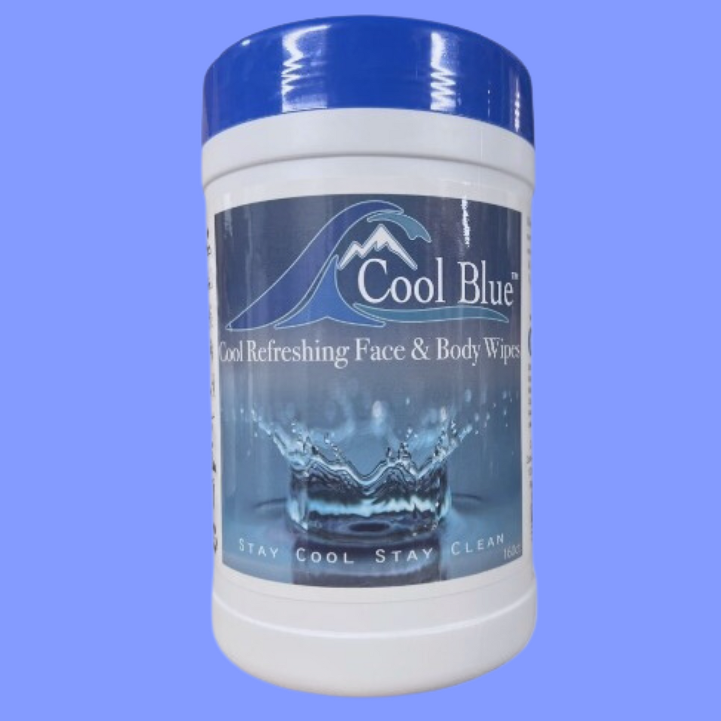 Cool Blue -  Tub of Cooling Wipes