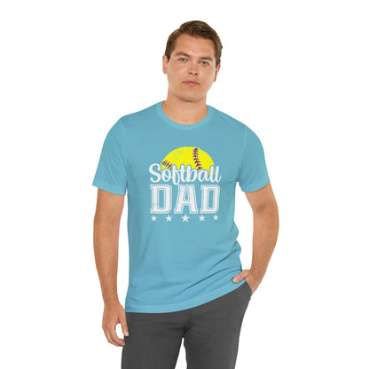 Softball Dad Short Sleeve Tee