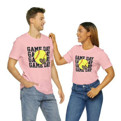 Game Day Softball Short Sleeve Tee