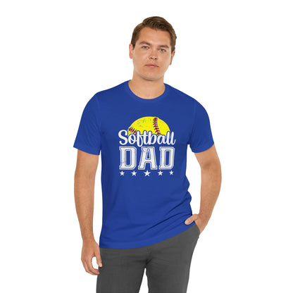 Softball Dad Short Sleeve Tee