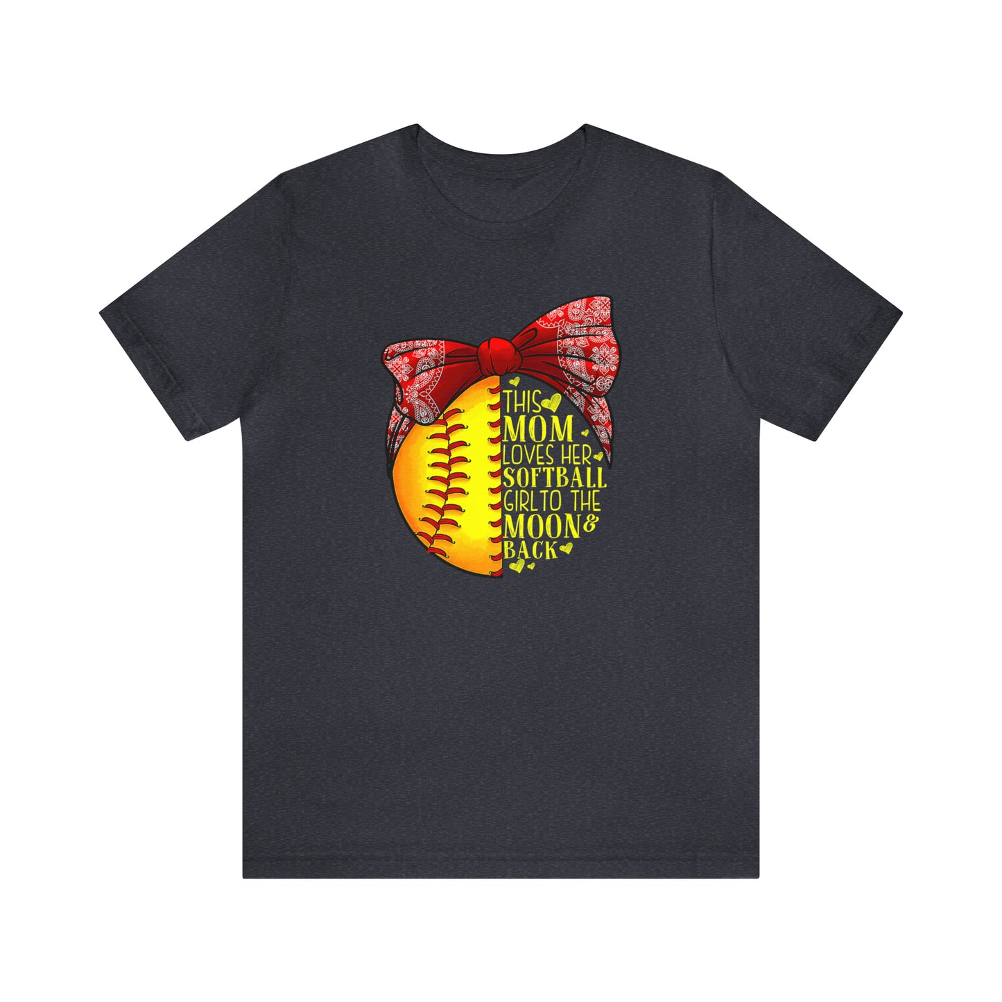 Softball Mom Love Short Sleeve Tee